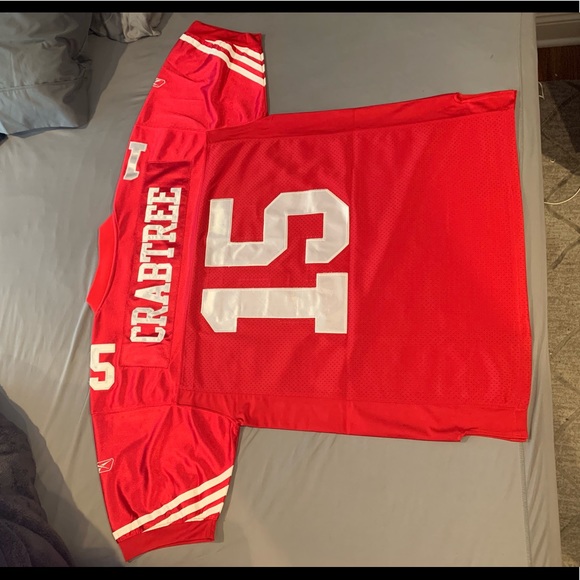 49ers stitched Michael Crabtree jersey - Picture 2 of 2